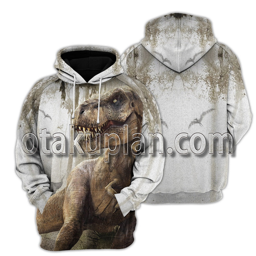 T Rex 3D All Over Printed T-Shirt / Hoodie