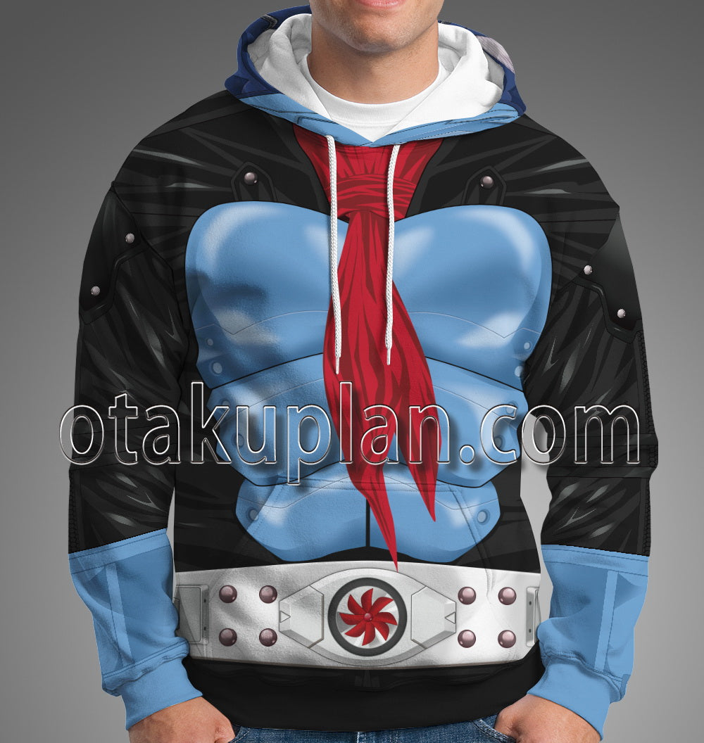 Takeshi Hongo Hopper Red Scarf The First Cosplay Hoodie