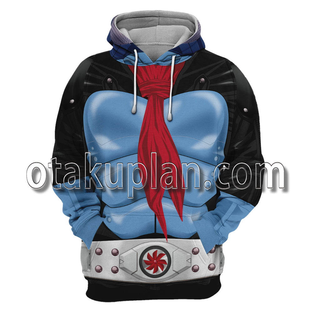 Takeshi Hongo Hopper Red Scarf The First Cosplay Hoodie