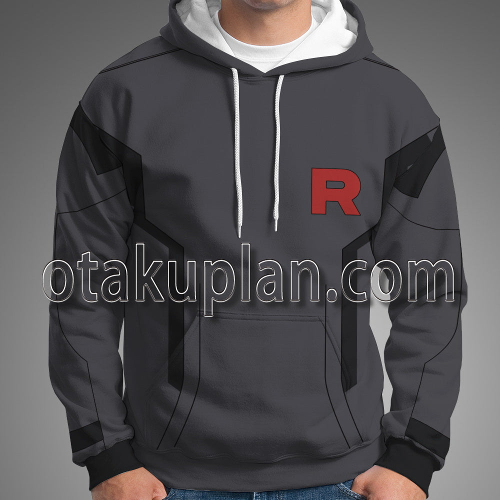 Team GO Rocket BOSS Giovanni Jacket Cosplay Hoodie