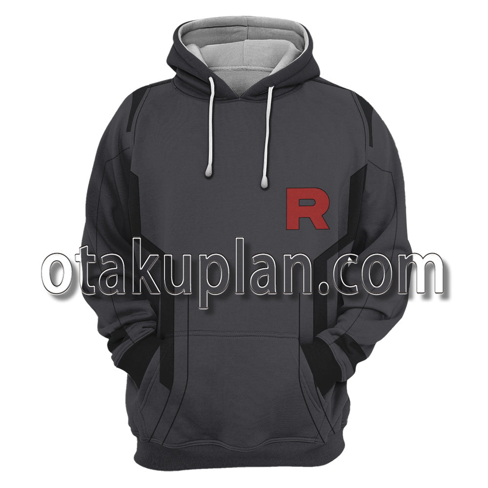 Team GO Rocket BOSS Giovanni Jacket Cosplay Hoodie