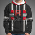 Team GO Rocket Leader Arlo Combat Uniform Cosplay Hoodie