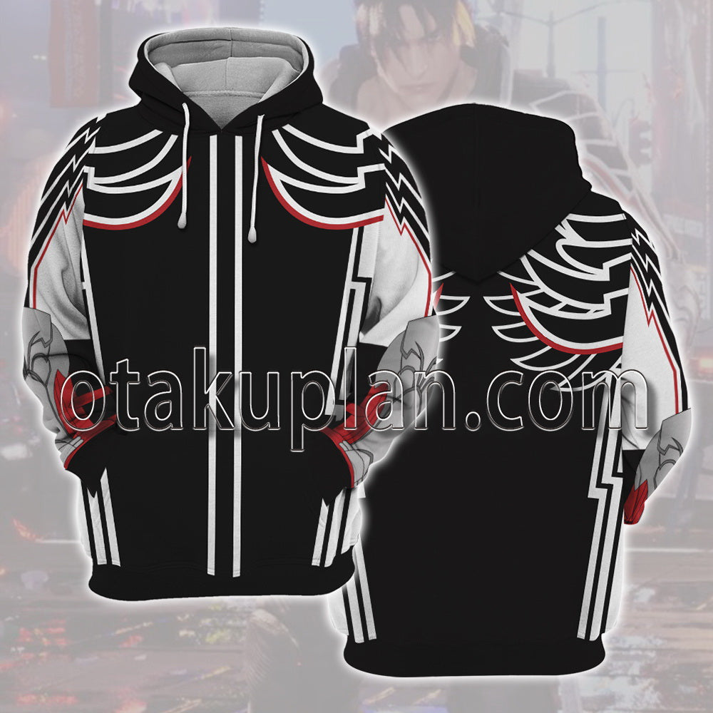 Tekken 8 Jin Kazama Cosplay Hoodie