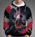 Tekken 8 Kazuya Mishima Devil Jin Kazama Hoodie