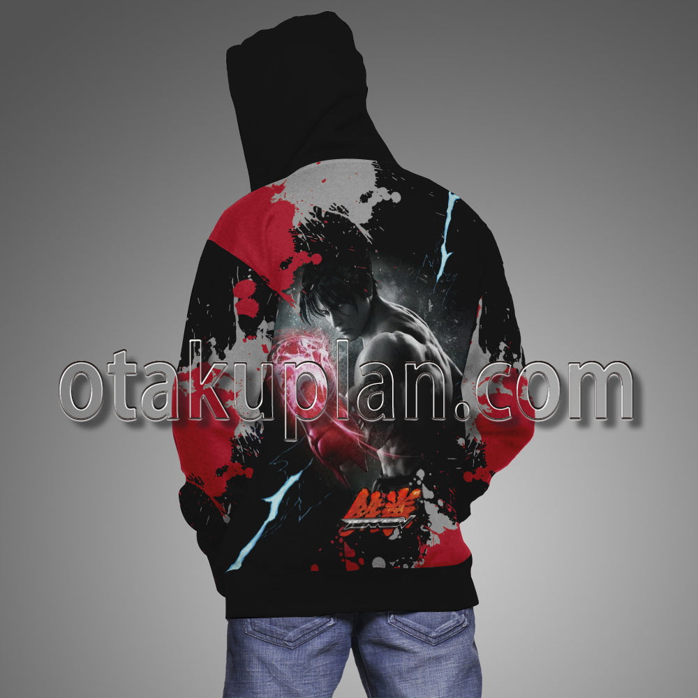 Tekken 8 Kazuya Mishima Devil Jin Kazama Hoodie