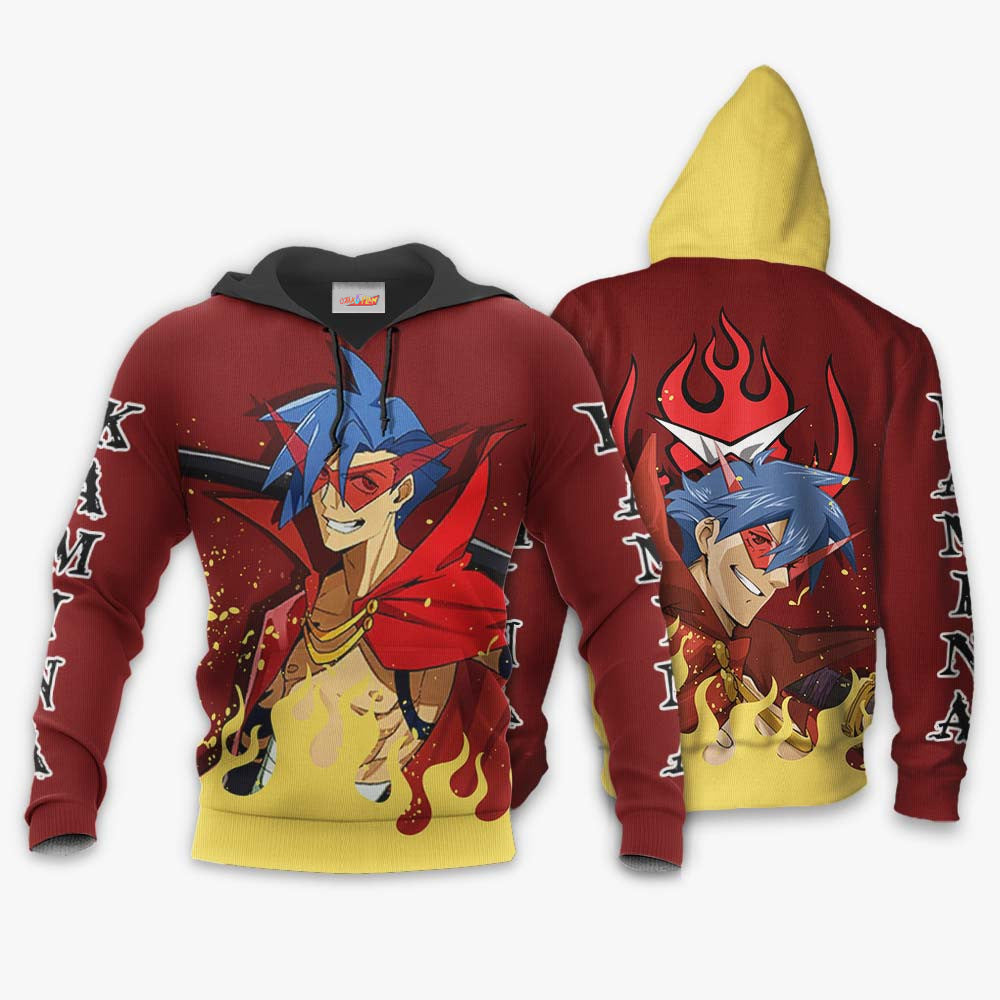 Tengen Toppa Gurren Lagann Kamina Hoodie Shirt