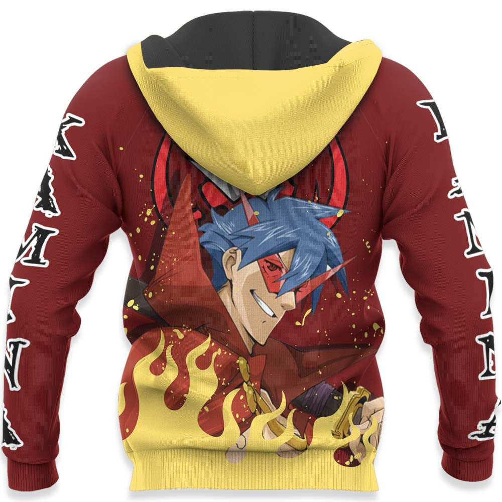 Tengen Toppa Gurren Lagann Kamina Hoodie Shirt