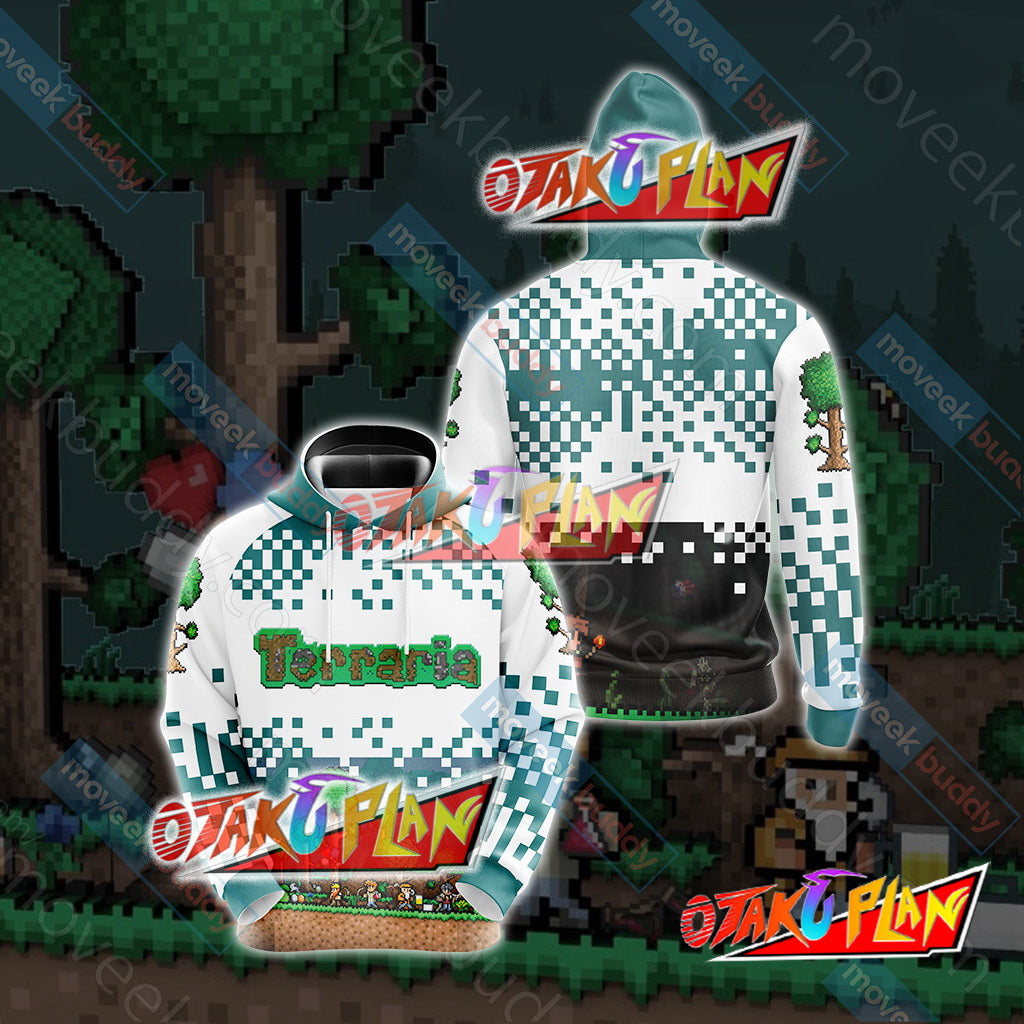 Terraria Unisex 3D Hoodie