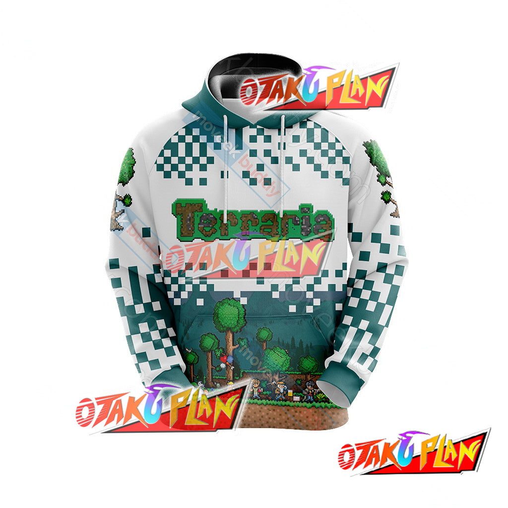 Terraria Unisex 3D Hoodie