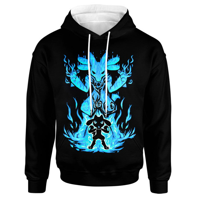 The Aura Within Lucario Riolu Hoodie / T-Shirt