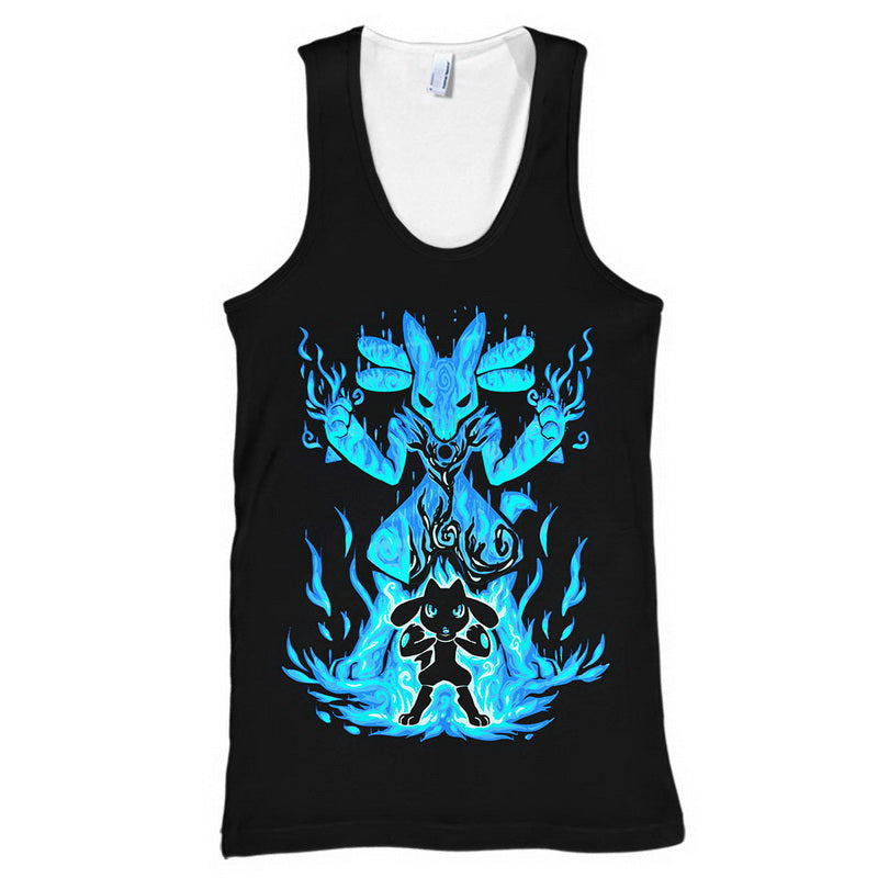 The Aura Within Lucario Riolu Hoodie / T-Shirt