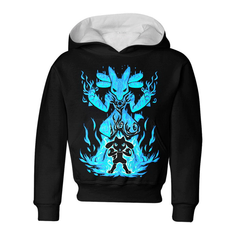 The Aura Within Lucario Riolu Hoodie / T-Shirt
