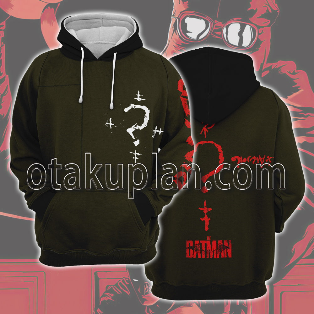 The Batman 2022 Riddler Cosplay Hoodie