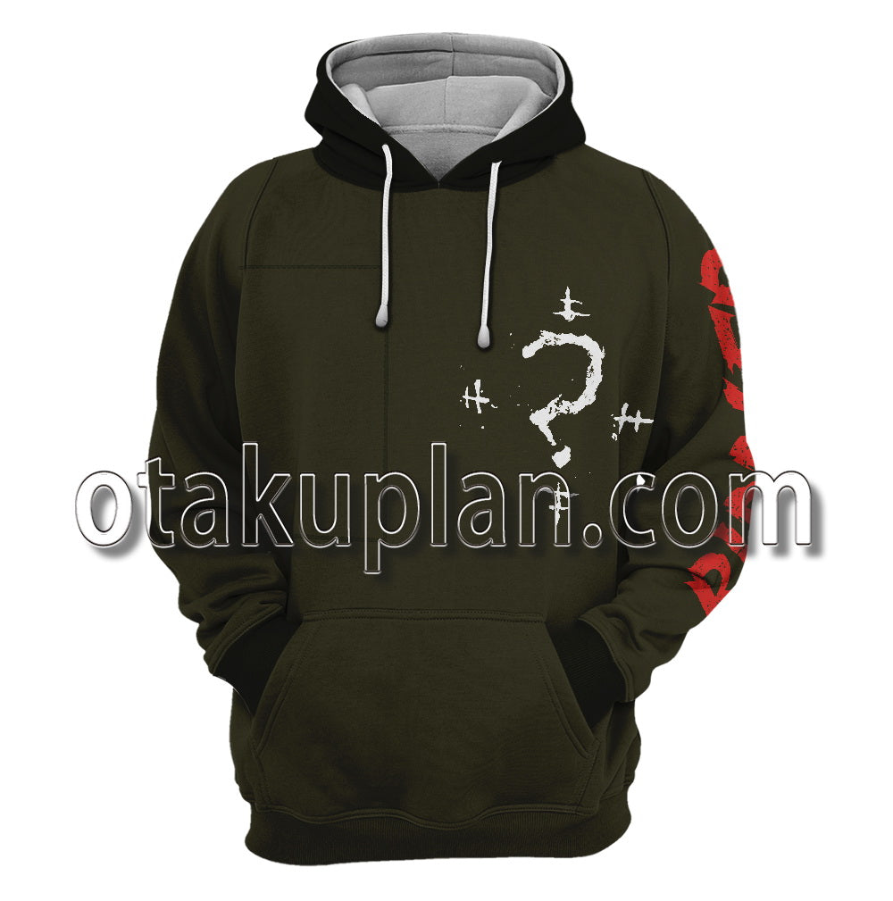 The Batman 2022 Riddler Cosplay Hoodie