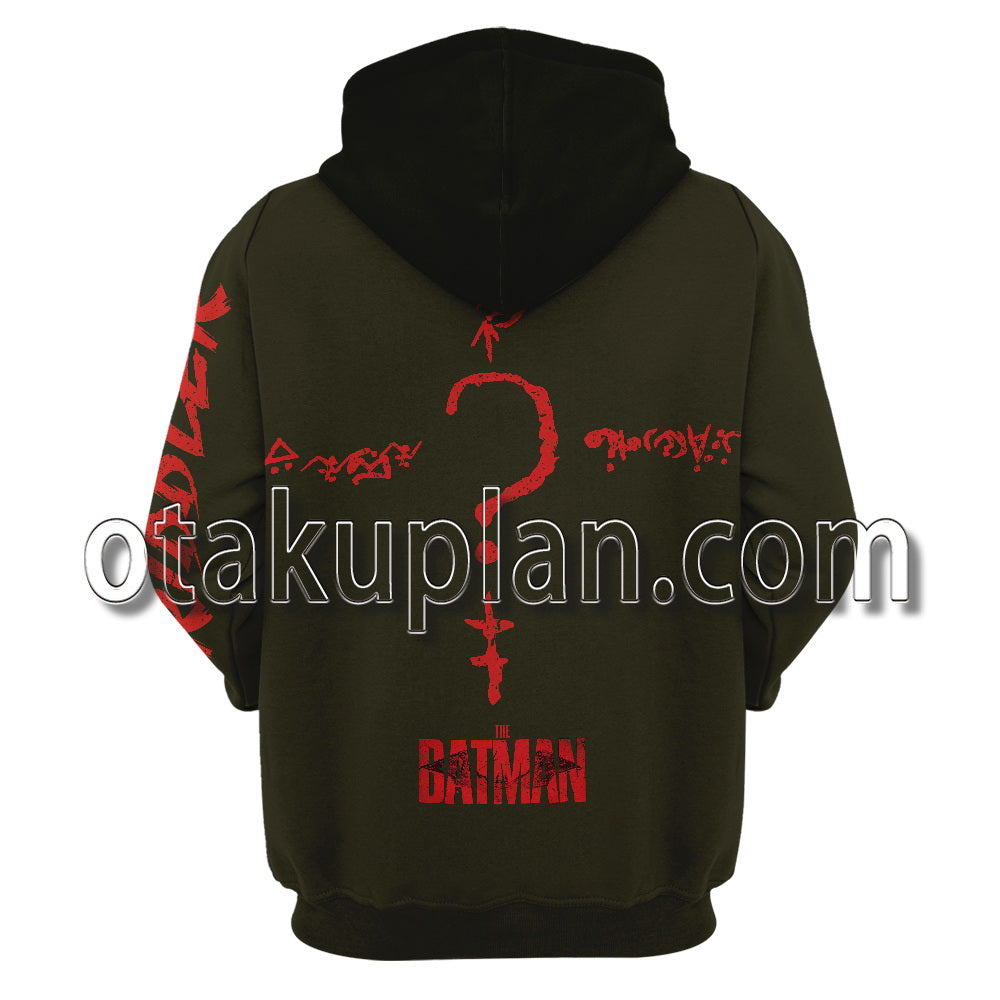 The Batman 2022 Riddler Cosplay Hoodie
