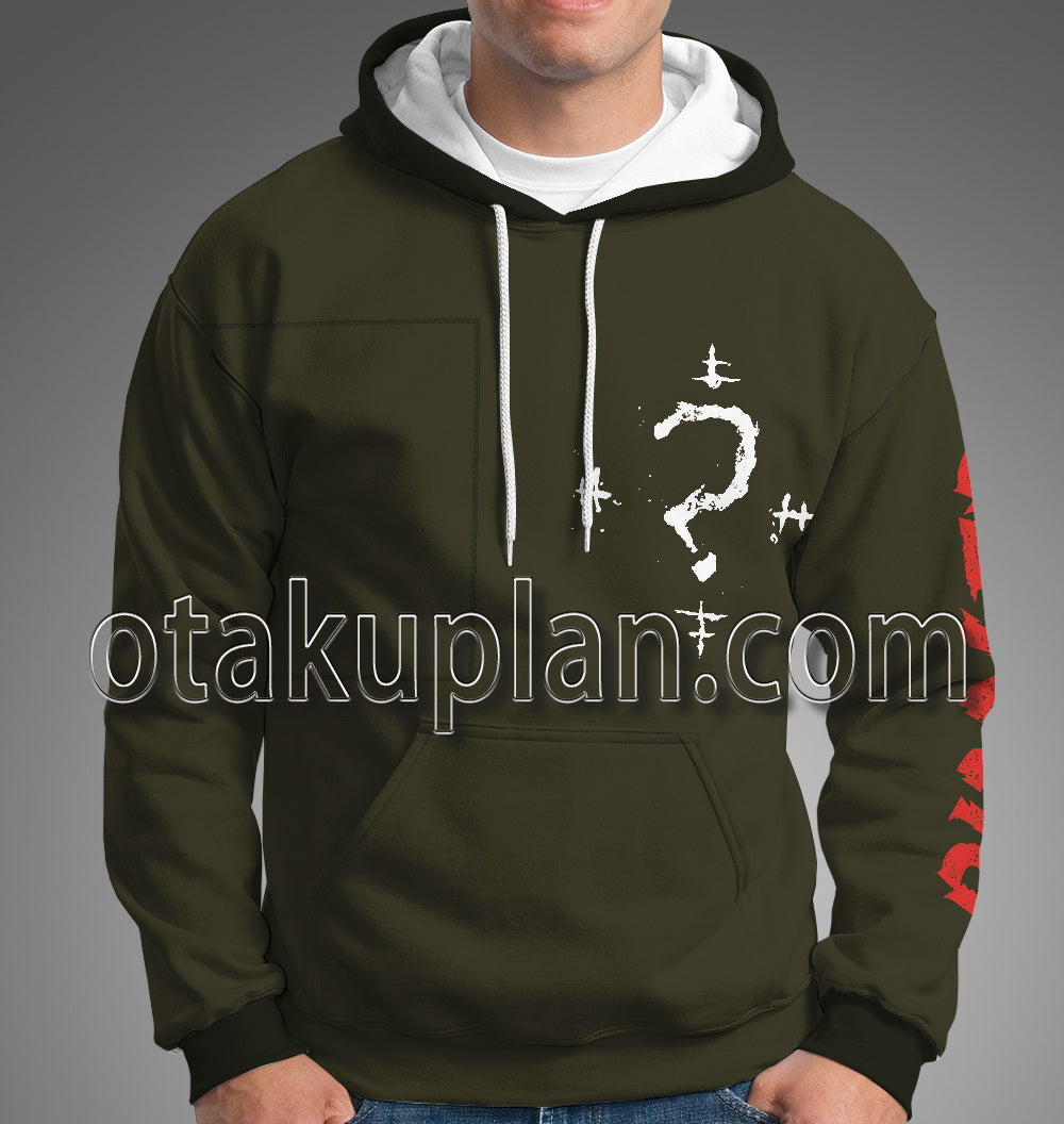 The Batman 2022 Riddler Cosplay Hoodie