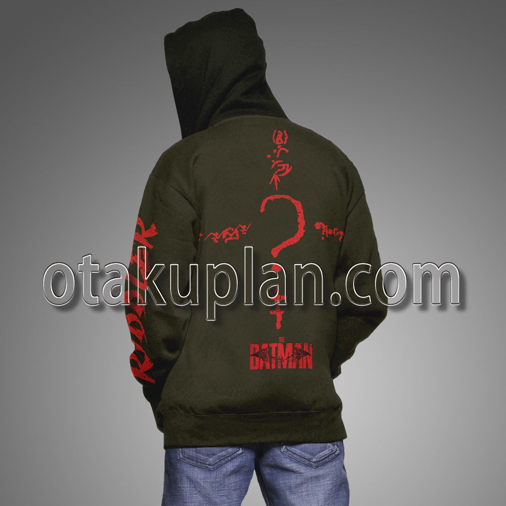 The Batman 2022 Riddler Cosplay Hoodie