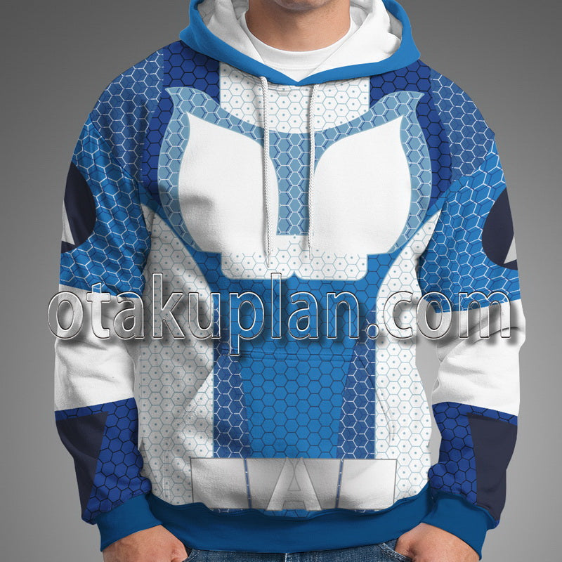 The Boys Season 3 A Train Blue Cosplay Hoodie