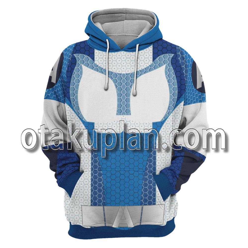 The Boys Season 3 A Train Blue Cosplay Hoodie