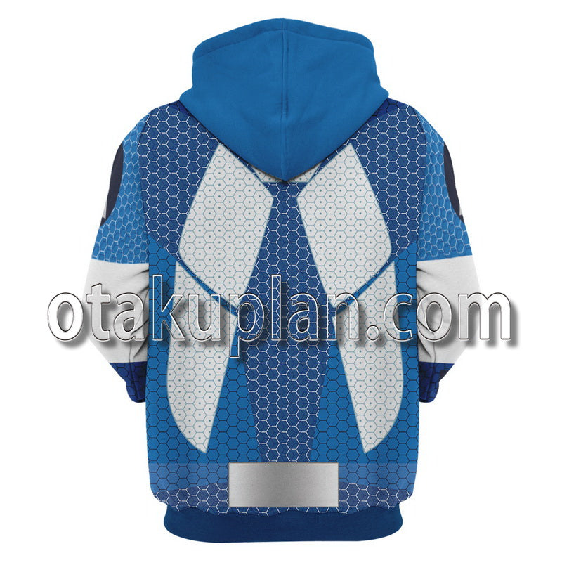The Boys Season 3 A Train Blue Cosplay Hoodie