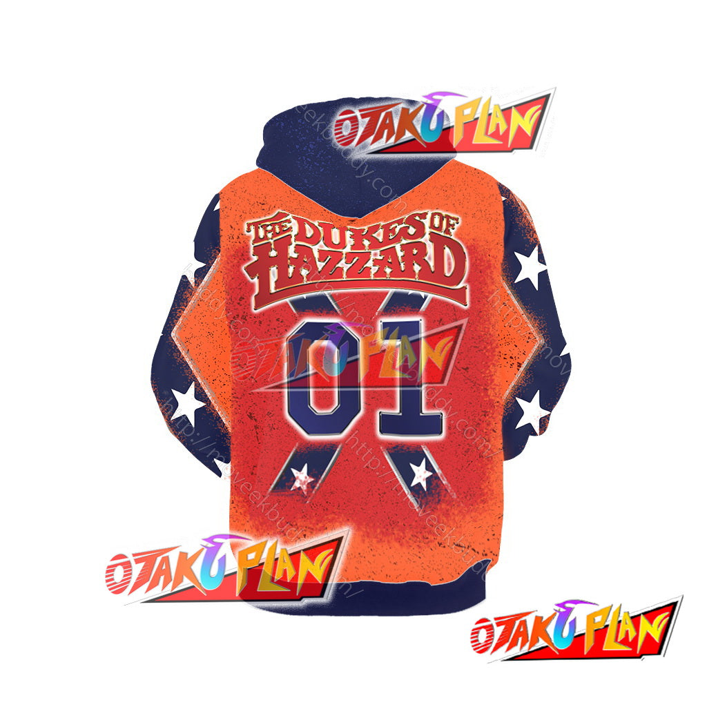 The Dukes Of Hazzard 3D Hoodie