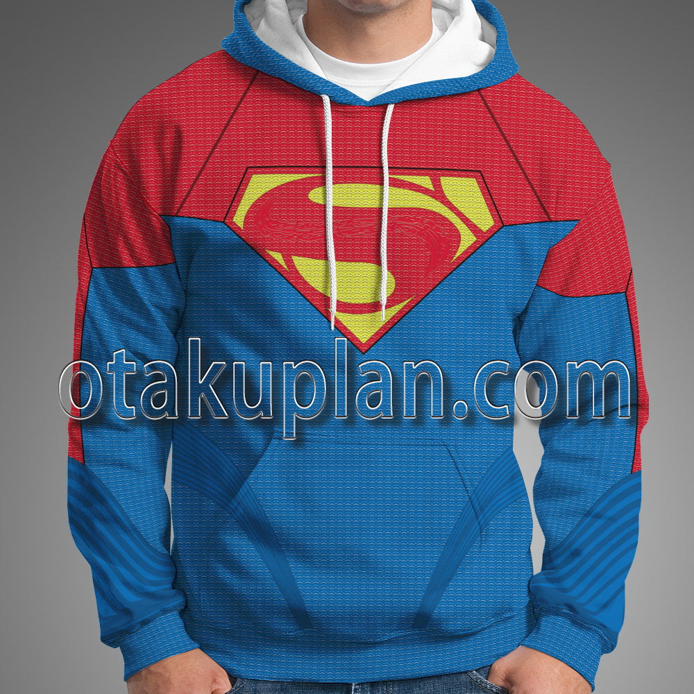 The Flash 2023 Super girl Kara Zor-El Battle Suit Cosplay Hoodie