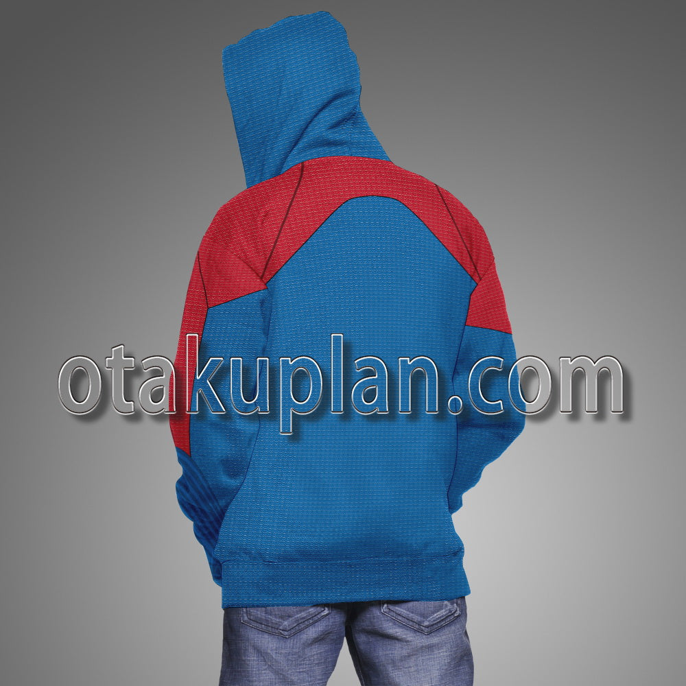 The Flash 2023 Super girl Kara Zor-El Battle Suit Cosplay Hoodie