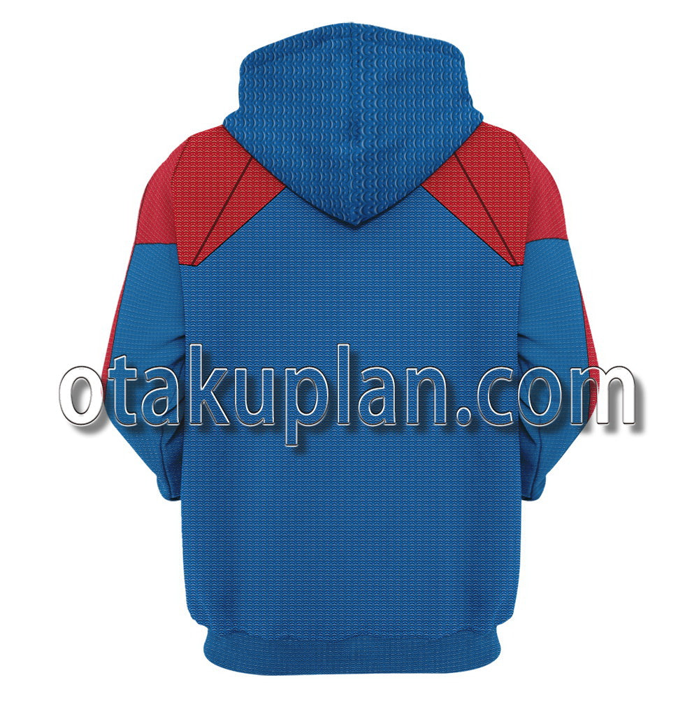 The Flash 2023 Super girl Kara Zor-El Battle Suit Cosplay Hoodie