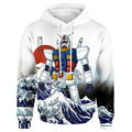 The Great Wave off Kanagawa Gundam Hoodie / T-Shirt