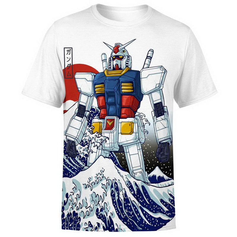 The Great Wave off Kanagawa Gundam Hoodie / T-Shirt