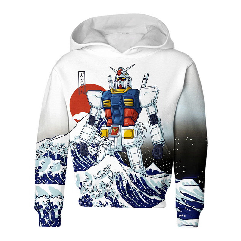 The Great Wave off Kanagawa Gundam Hoodie / T-Shirt