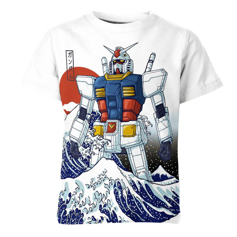 The Great Wave off Kanagawa Gundam Hoodie / T-Shirt