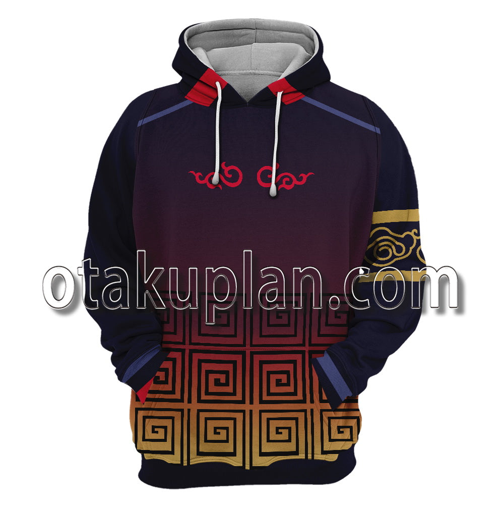 The King Of Fighters XIV KOF Shun ei Cosplay Hoodie