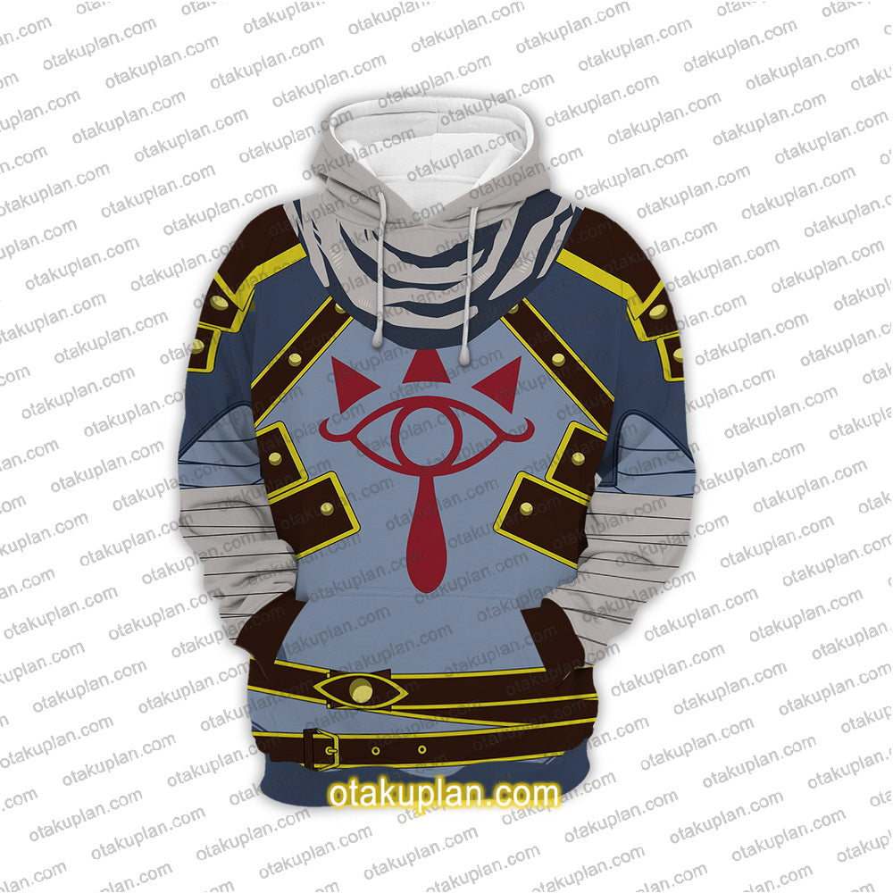 The Legend of ZeldaBreath of the wild Sheik's Mask Clothing Cosplay Hoodie
