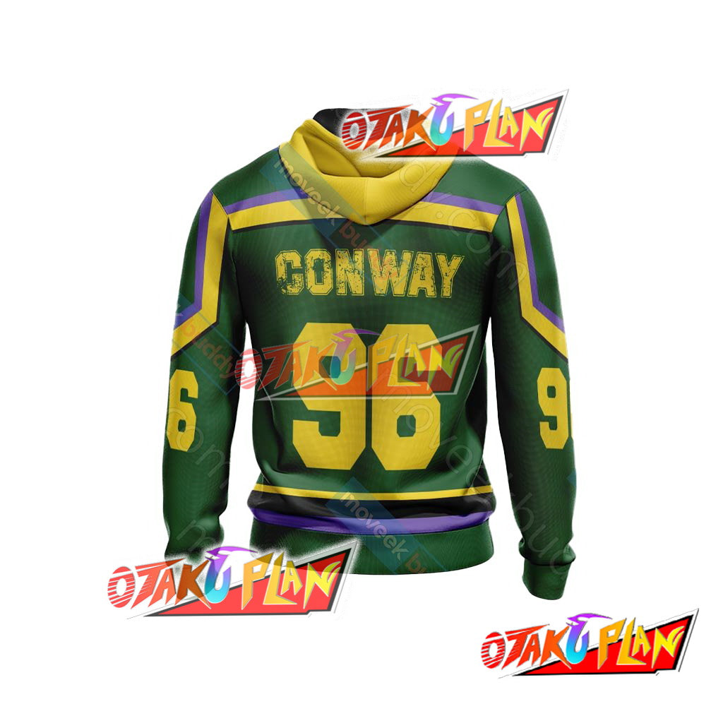 The Mighty Ducks Conway 96 Unisex 3D Hoodie