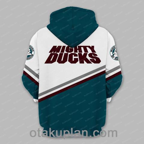 The Mighty Ducks White Pullover Hoodie