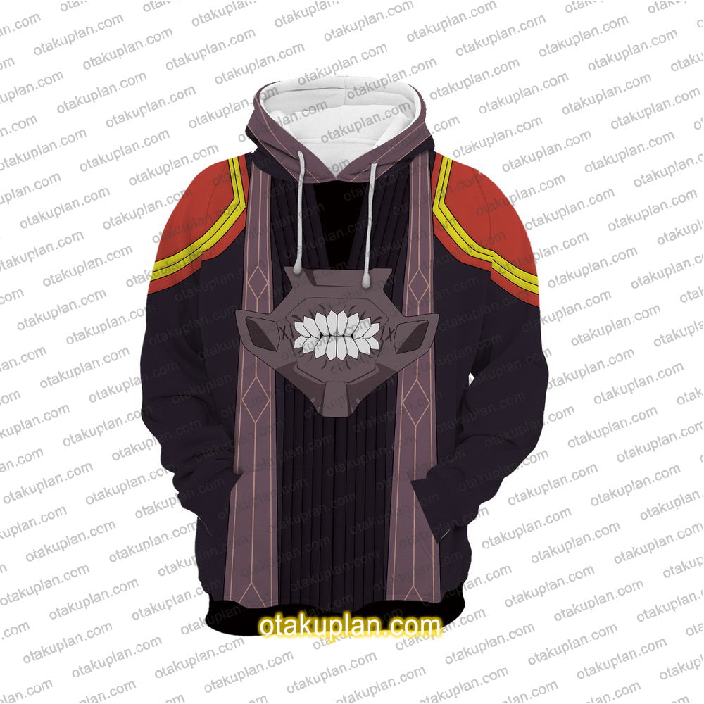 The Misfit of Demon King Academy Necron Ivis Cosplay Hoodie