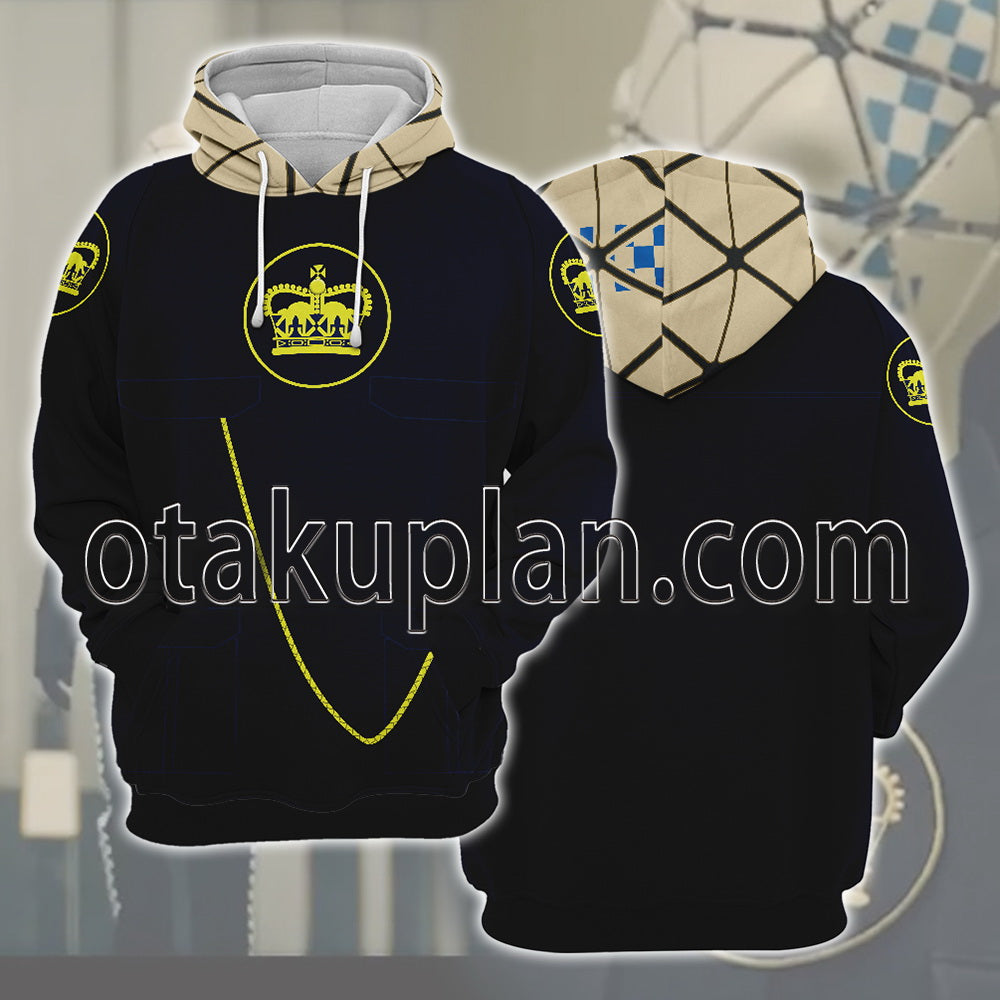 The Peripheral The Robot Cop Cosplay Hoodie