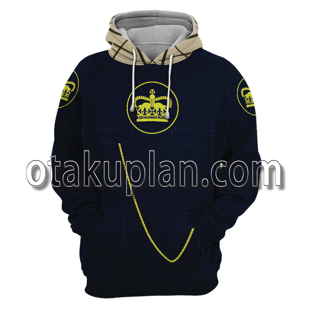 The Peripheral The Robot Cop Cosplay Hoodie
