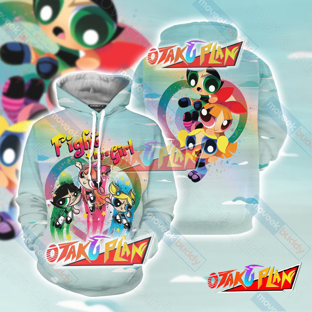 The Powerpuff Girls New Look 3D Hoodie