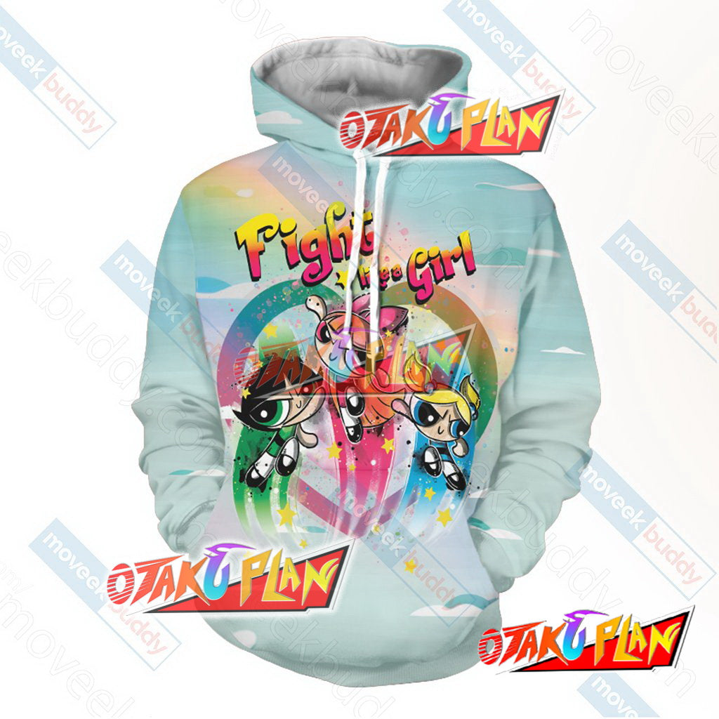 The Powerpuff Girls New Look 3D Hoodie