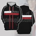 The Prince of Tennis II Ryoma Echizen Genichiroh Sanada Keigo Cosplay Hoodie