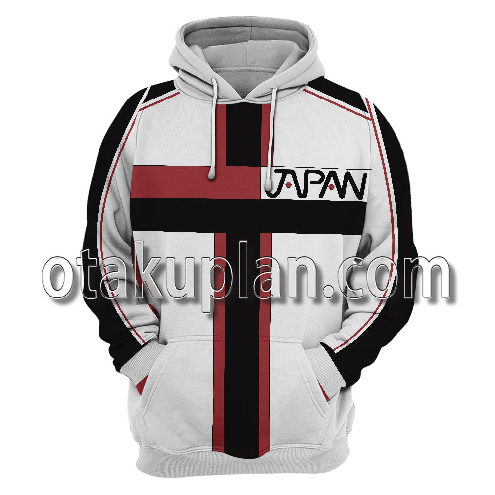 The Prince of Tennis II Seiichi Yukimura Shusuke Fuji Keigo Atobe White Cosplay Hoodie
