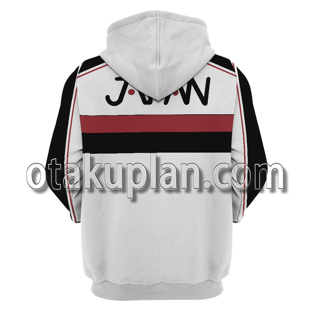 The Prince of Tennis II Seiichi Yukimura Shusuke Fuji Keigo Atobe White Cosplay Hoodie