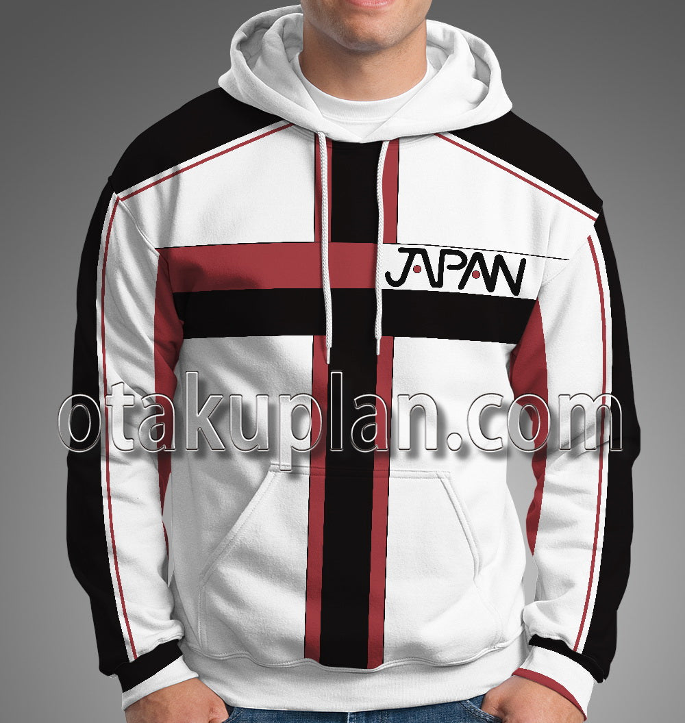 The Prince of Tennis II Seiichi Yukimura Shusuke Fuji Keigo Atobe White Cosplay Hoodie
