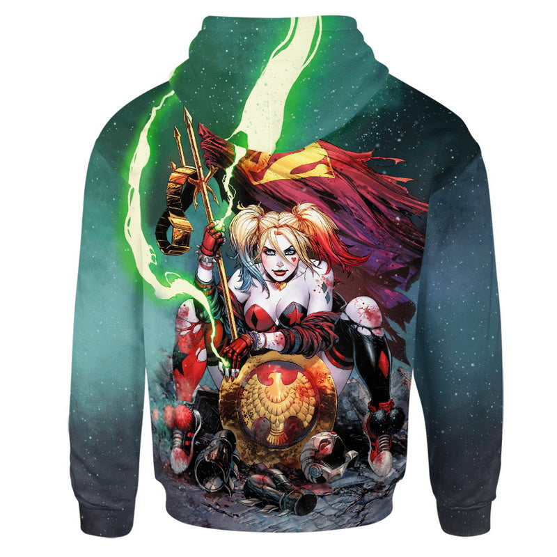 The Result of Harley Quinn Hoodie / T-Shirt