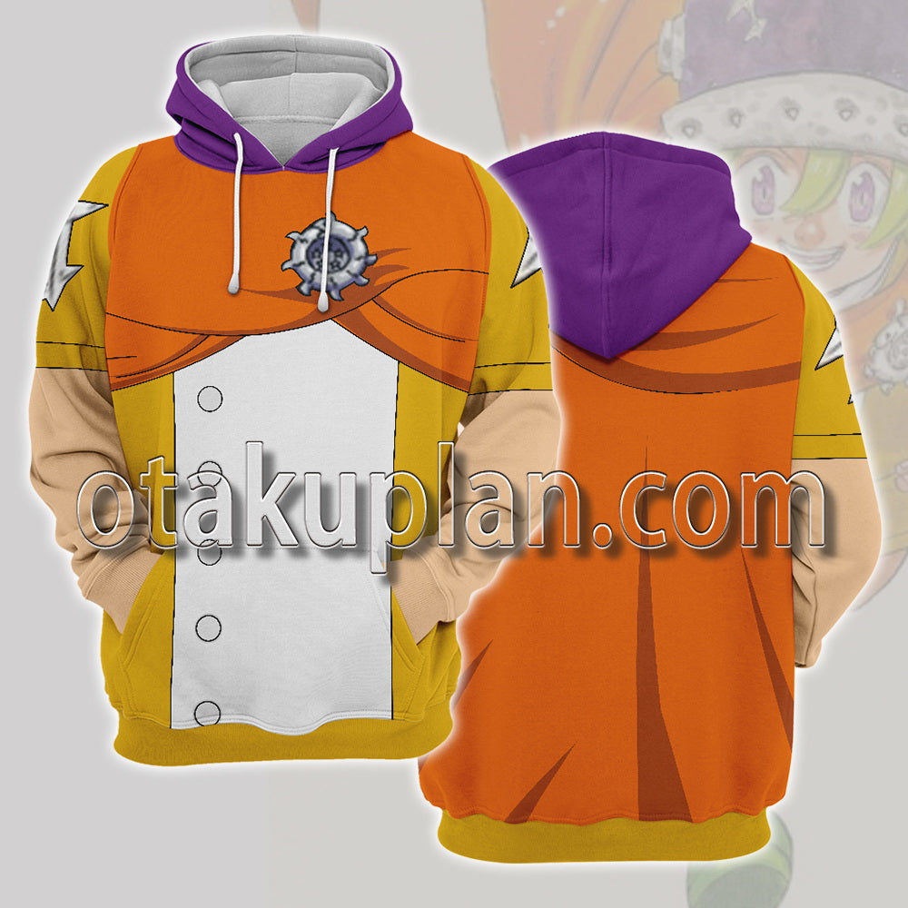 The Seven Deadly Sins Four Knights Of Apocalypse Percival Cosplay Hoodie
