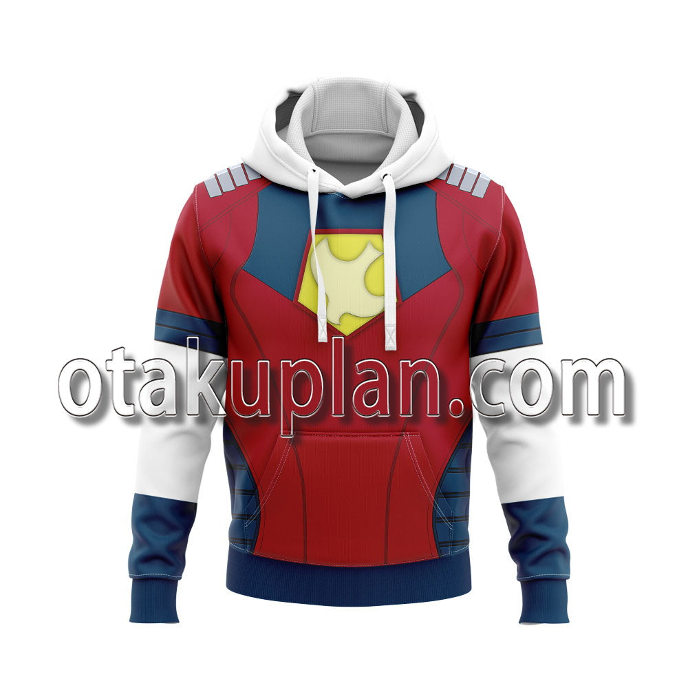 The Suicide Squad Christopher Smith Peacemaker Cosplay Hoodie