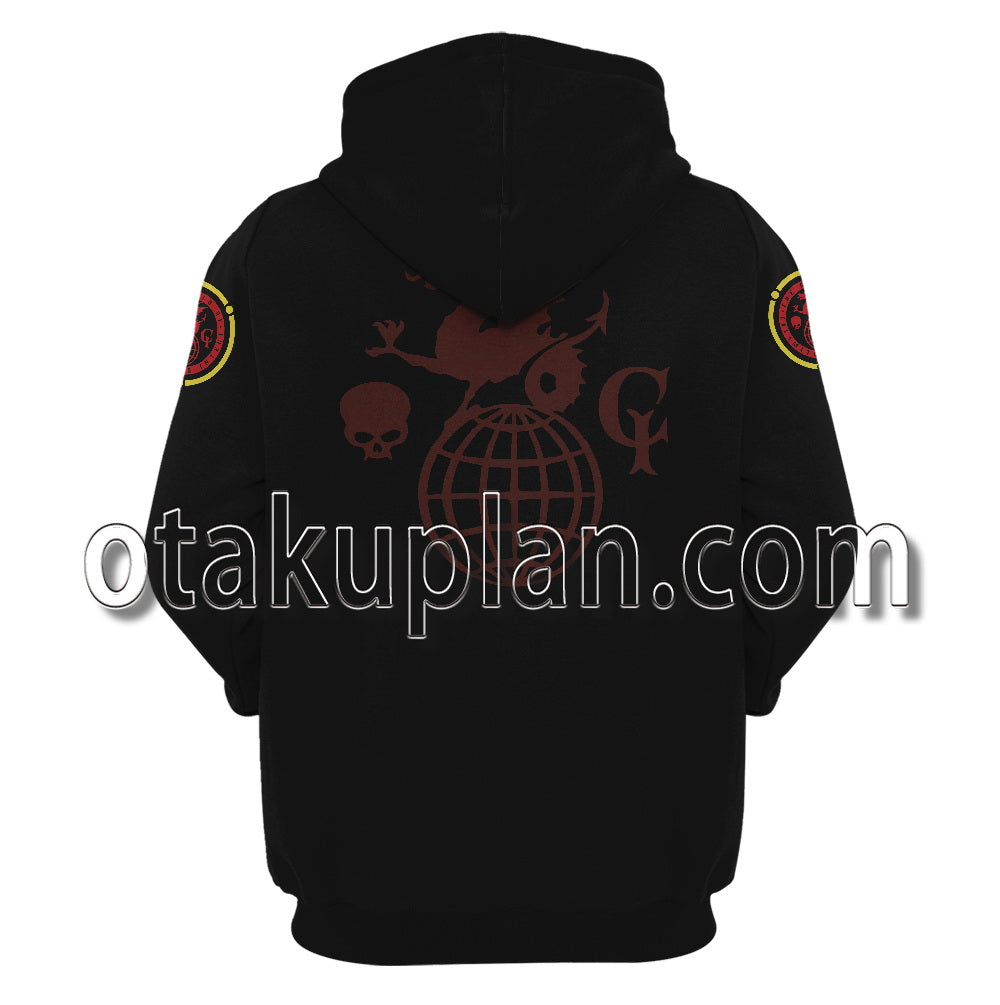 The Venture Bros Dr Mrs The Monarch Black Casual Cosplay Hoodie