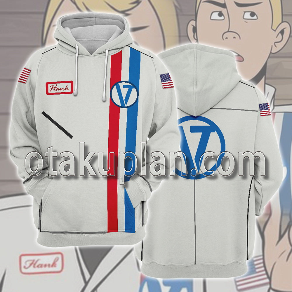 The Venture Bros Hank Venture Coat Cosplay Hoodie